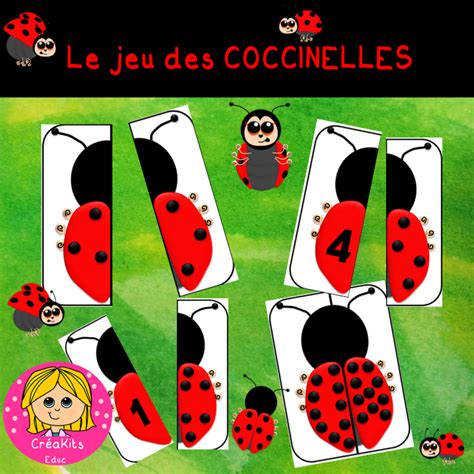 les coccinelles cp maths.